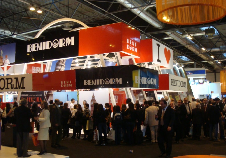 Stand de Benidorm en Fitur para el 2009. - 