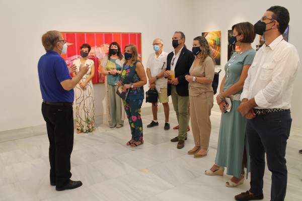 Wences Rambla muestra su 'universo abstracto' en Villa Elisa