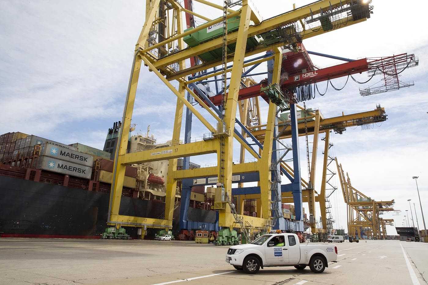 Terminales del Puerto de Valencia. Foto: MARGA FERRER - 