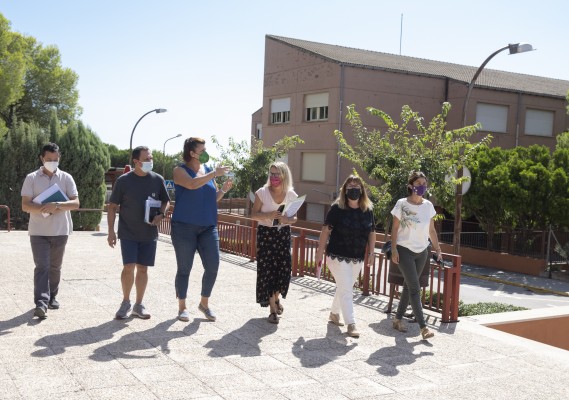 Un total de 312 alumnos inician este lunes el nuevo curso en los centros de Penyeta Roja