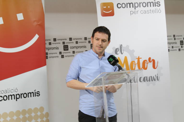 Ignasi Garcia, líder de Compromís en la Diputación y el Ayuntamiento. - 