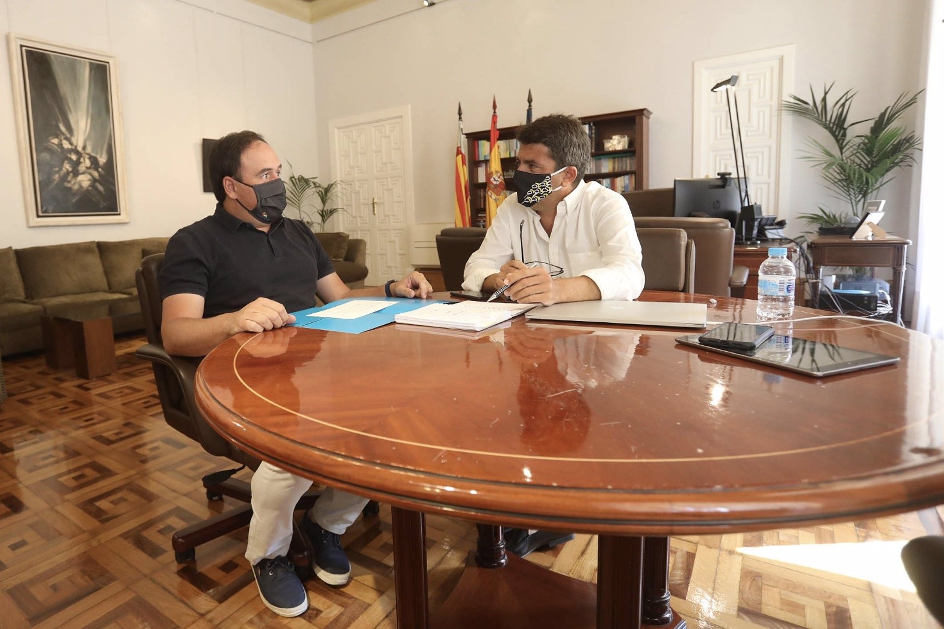 Pérez Llorca y Carlos Mazón. Foto: PPCV - 