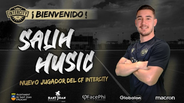 El defensa bosnio Salih Husic, nuevo jugador del Intercity
