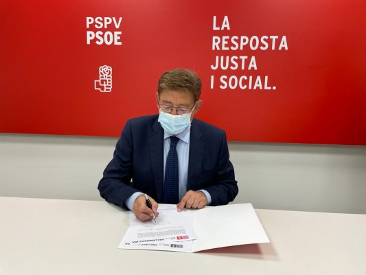 Puig repetirá como líder del PSPV tras no presentarse ningún candidato alternativo