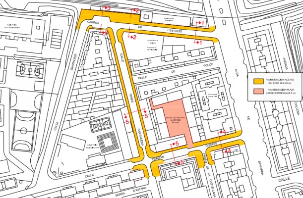 Benidorm propone a MOA para la adjudicación de las obras de la zona alta de Foietes