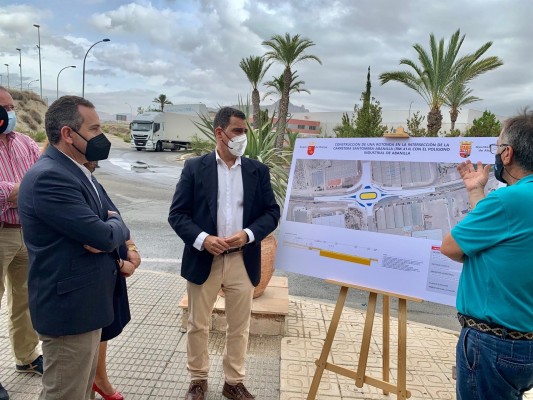 La Región construirá una rotonda para mejorar la seguridad vial en la principal arteria de Abanilla