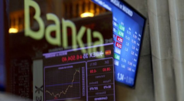 El Ibex 35 se queda a las puertas del 10.000 con Bankia liderando las alzas
