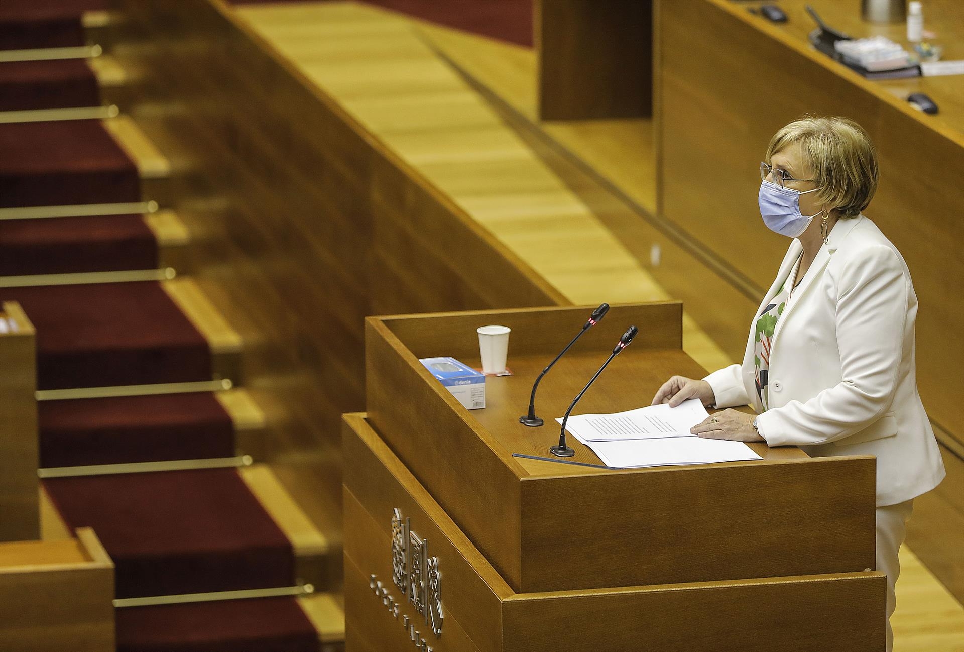 La consellera de Sanidad, Ana Barceló, en imagen de archivo. Foto: ROBER SOLSONA/EP - 