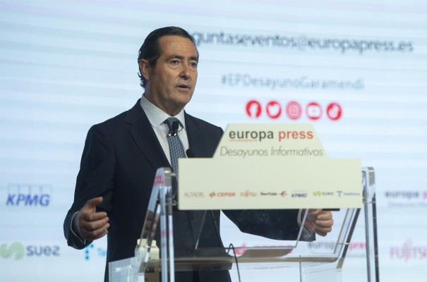 Garamendi (CEOE) reitera que no es el momento de subir el SMI: 