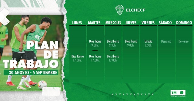 Escribá mantiene la rutina habitual y dará descanso a la plantilla solo el fin de semana
