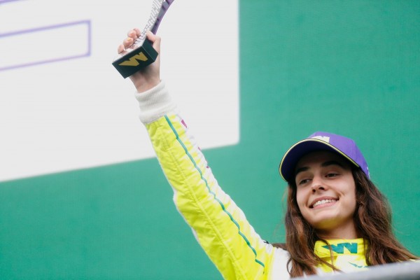 La valenciana Marta García regresó al podio de las W Series en Spa Francorchamps