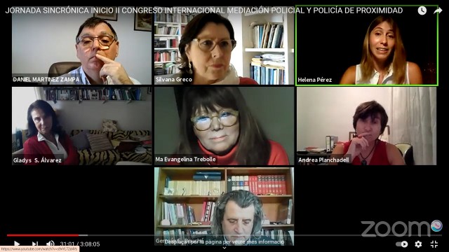 Vila-real y la UJI 'exportan' su Cátedra de Mediación Policial a otros países en un congreso en Argentina 
