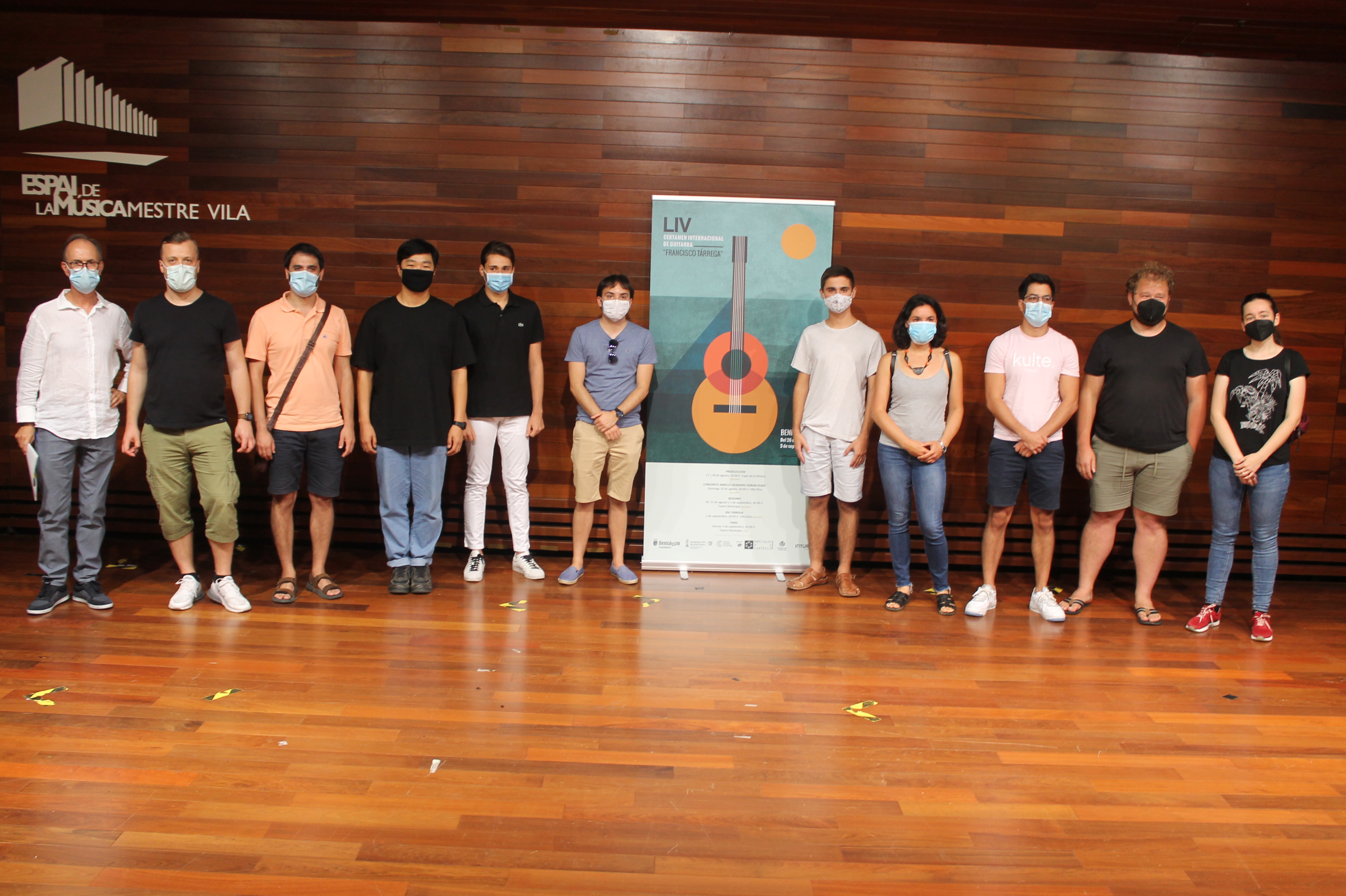 Benicàssim ya tiene a los 12 músicos seleccionados para el Certamen de Guitarra Francisco Tárrega