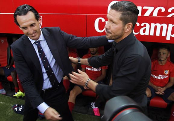 Emery no ha ganado a Simone en sus diez enfrentamientos en Liga

