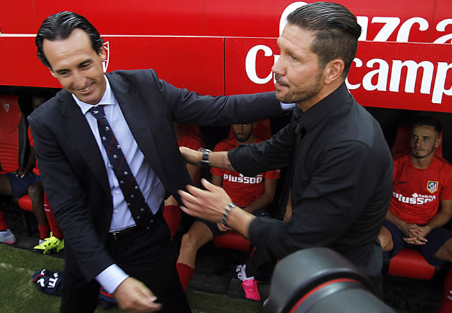 Emery no ha ganado a Simone en sus diez enfrentamientos en Liga
