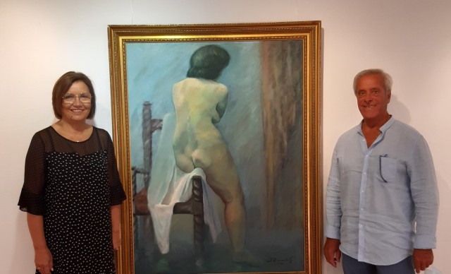 L'artista Jorge Borrás, afincat a París, dona una obra al Museu de Benicarló 