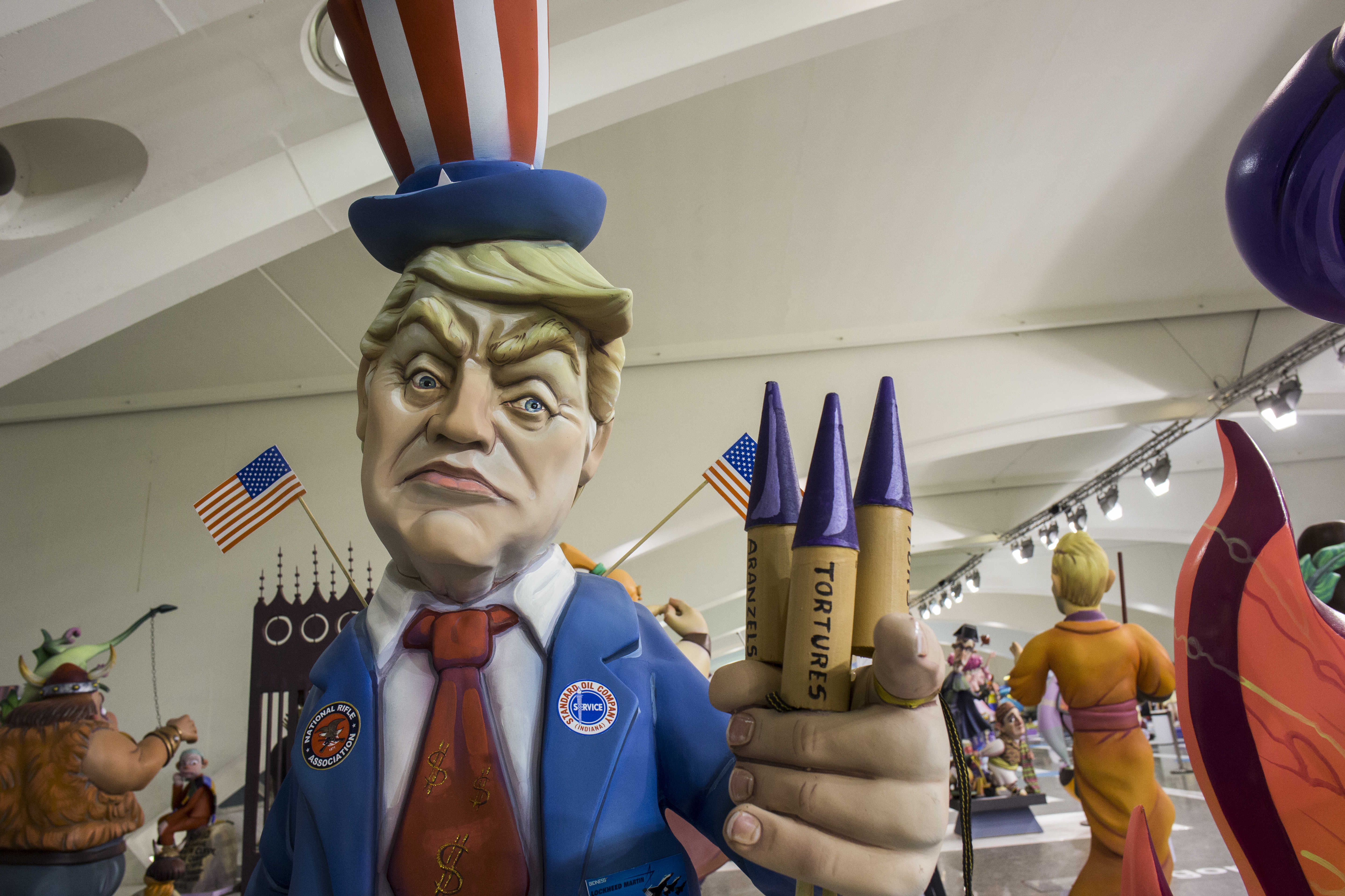 Les Falles de Trump