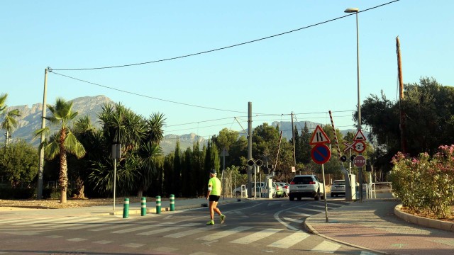 El Camino del Llandero de Benidorm estará cortado nueve días para completar la mejora del suministro eléctrico