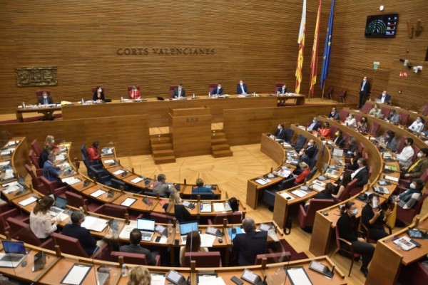 Les Corts reducen su actividad legislativa un 80% respecto al mismo periodo del mandato pasado 