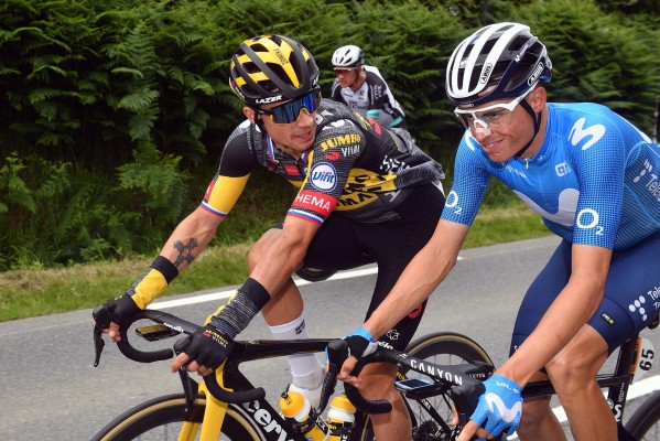 Roglic le gana el reto a Mas en el muro de Valdepeñas