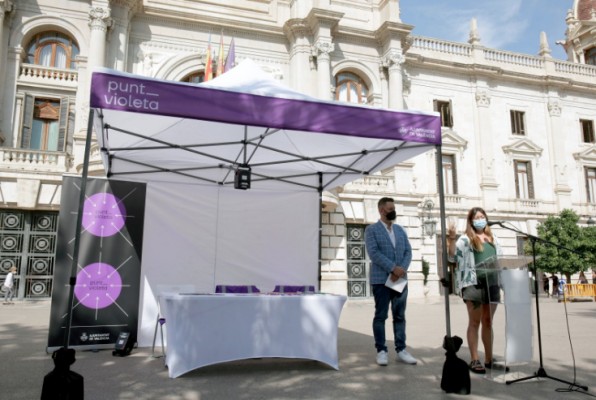València contará con seis Puntos Violeta durante las Fallas 2021
