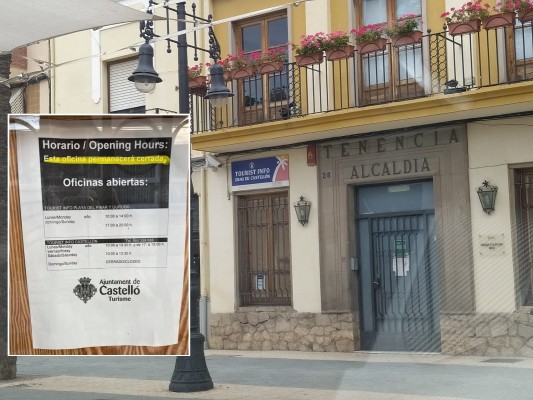 El PP denuncia que Castelló tenga servicios turísticos cerrados 