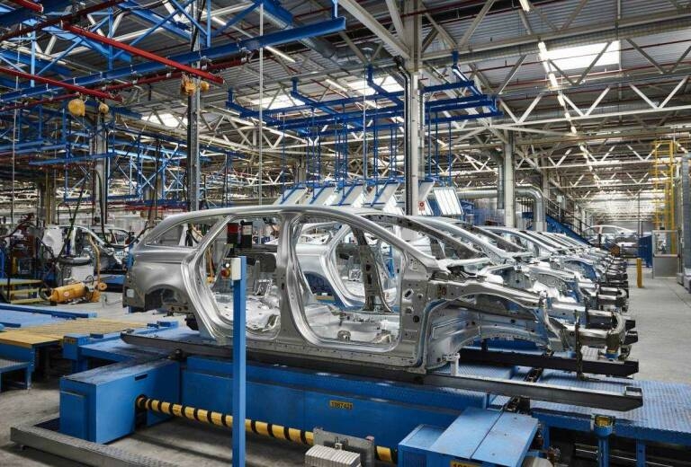 Vista de Ford Almussafes. - 