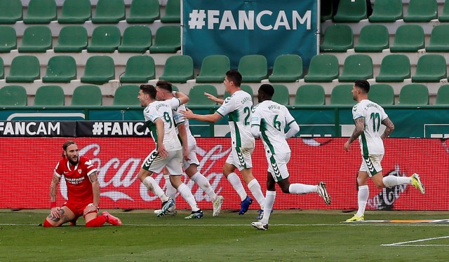 El Elche logró la victoria en la última visita del Sevilla
