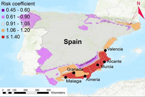 Murcia, en la 'zona roja' de riesgo de colapso por seísmo de las edificaciones de hormigón 