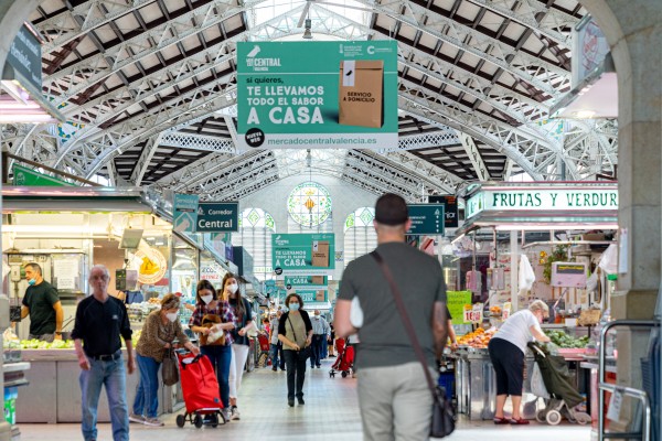El Mercado Central de València opta a las ayudas del Ayuntamiento al comercio