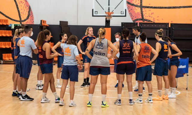 El Valencia Basket arranca la pretemporada sin las olímpicas españolas