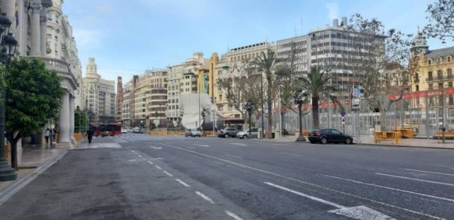 El centro de València, cortado al tráfico del 2 al 6 de septiembre por las Fallas
