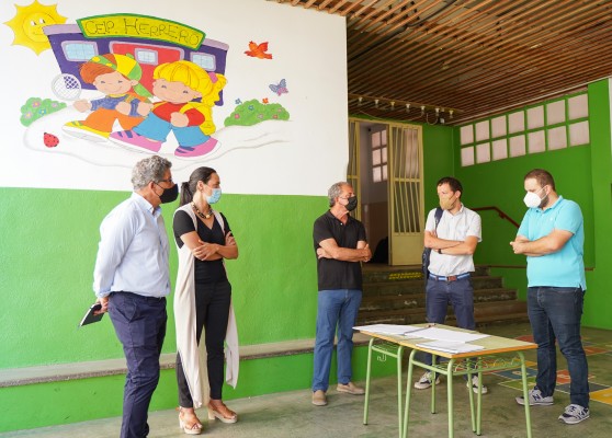 Castelló inicia la rehabilitación del colegio Herrero para que esté listo en el curso 2022/2023