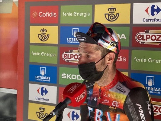  El italiano Caruso conquista con maestría el Alto del Velefique y Roglic guarda el maillot rojo