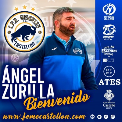 Ángel Zurilla entrenará al Bisontes Castellón femenino