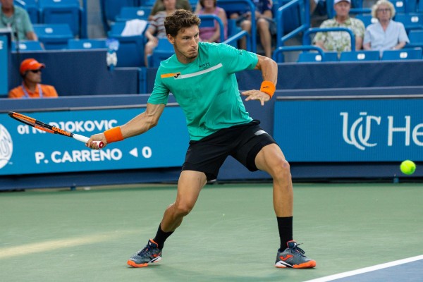 Carreño se despide de Cincinnati tras ser arrollado por Medvedev
