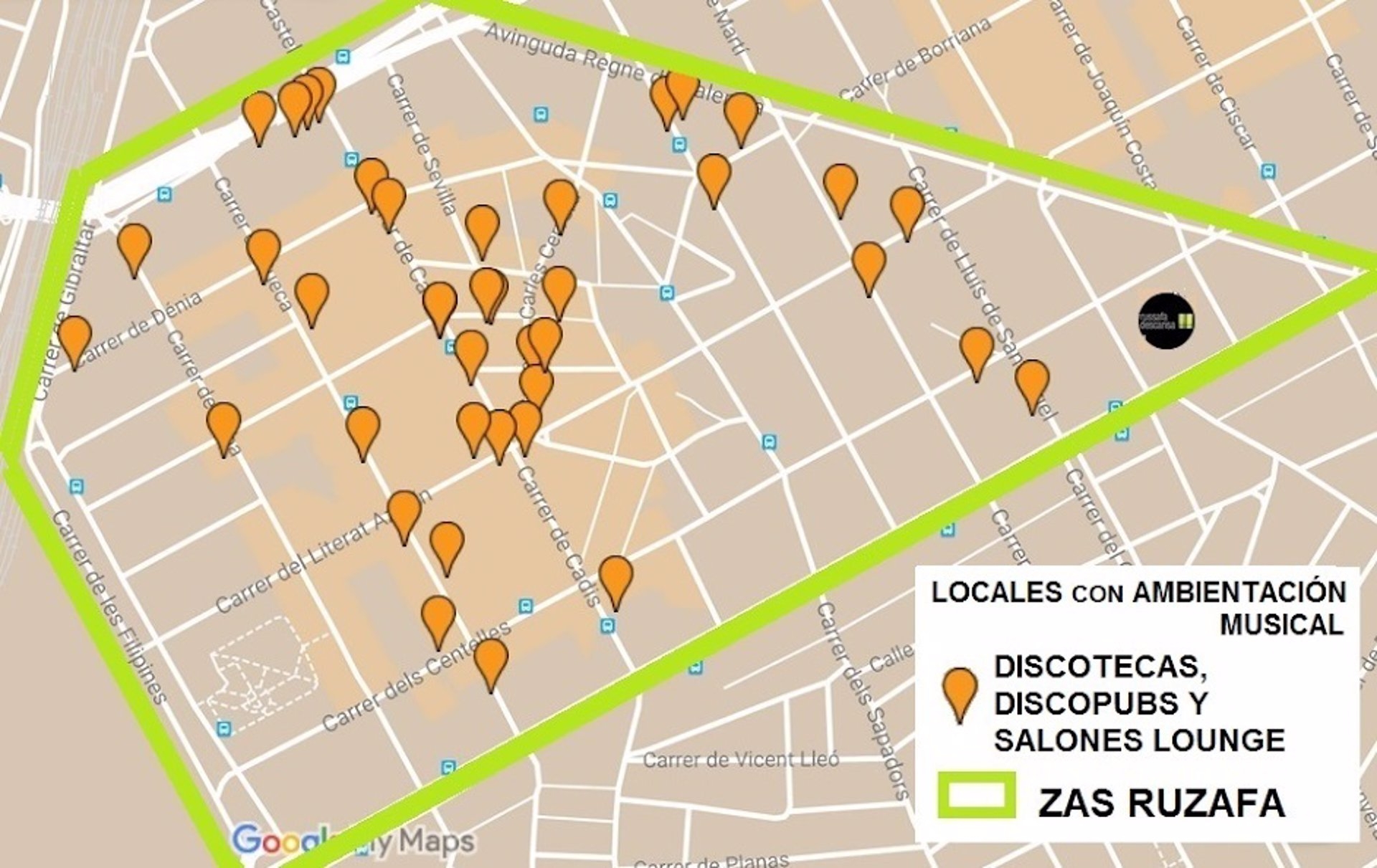 Vecinos de Russafa rechazan la 