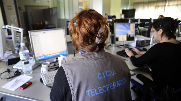  Personal del Cicu de Alicante, en una imagen de archivo. Foto: RAFA MOLINA  - 