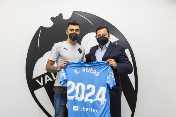 El Valencia le comunica a Cristian Rivero que busque una salida como cedido