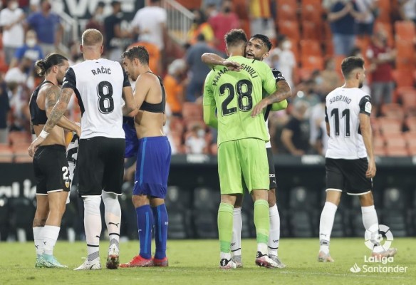 El Valencia, a encadenar dos victorias en Liga año y medio después
