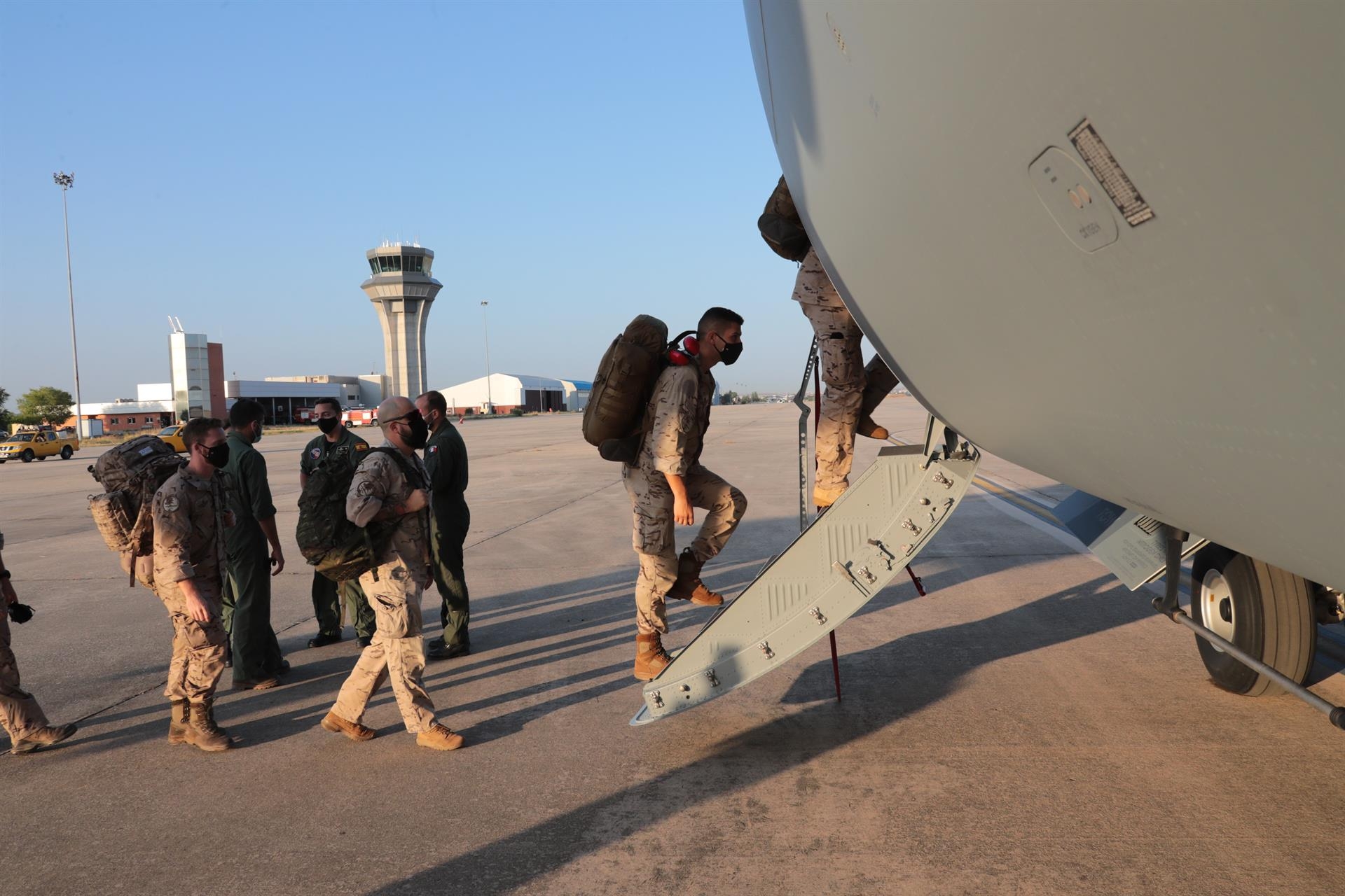El primer avión que repatriará a los españoles de Afganistán ya ha aterrizado en Kabul