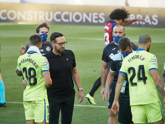 Bordalás quiere esperar a Arambarri hasta el último día