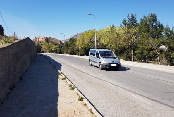Elda renovará la red de agua potable en el Paseo de la Mora para aumentar el abastecimiento a la zona