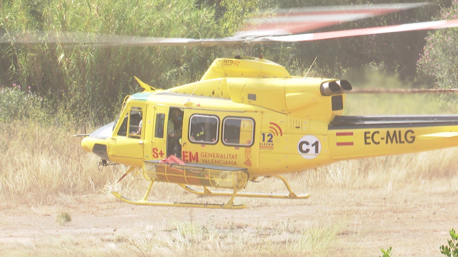 La alcaldesa de Azuébar tras sobrevolar la zona: 
