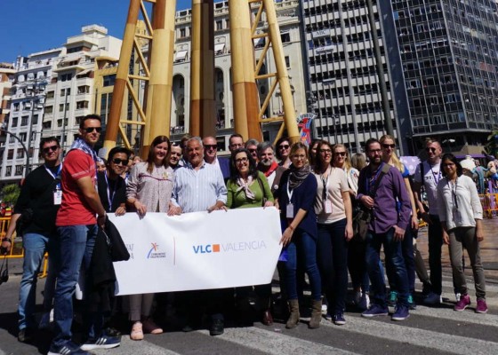Turismo Valencia presenta las Fallas a una delegación de 55 periodistas de dieciséis países
