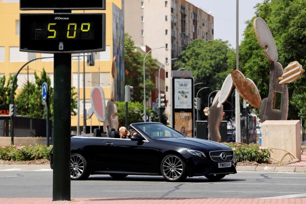La ciudad de Murcia bate  este domingo el récord de temperatura: la máxima más alta desde 1994
