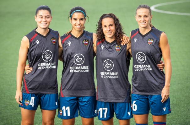 Alharilla, Redondo, Toletti y Méndez, capitanas del Levante 21-22
