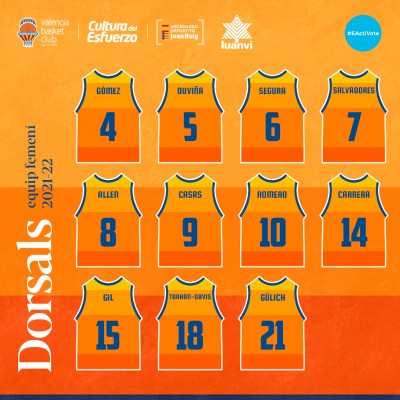 Ángela Salvadores lucirá el dorsal '7' en esta temporada