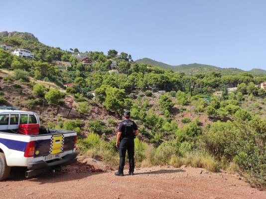 Benicàssim espera la autorización para continuar con la limpieza y desbroce en las montañas