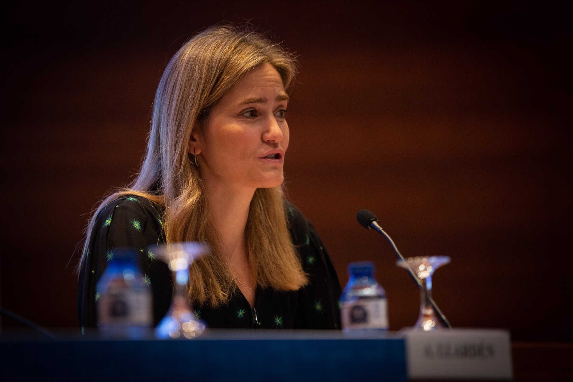 La secretaria de Estado de Energía: 